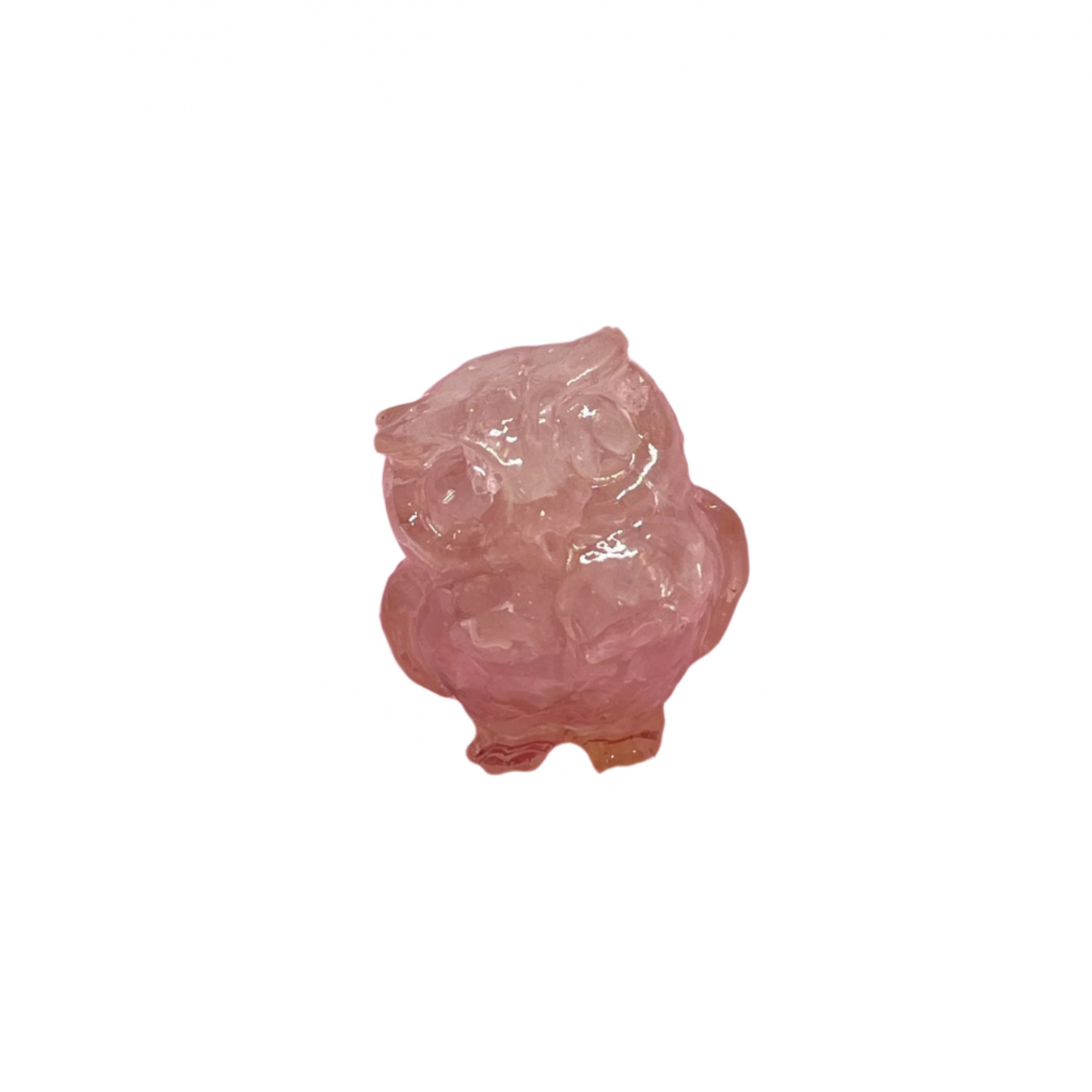 Rose Quartz Owl