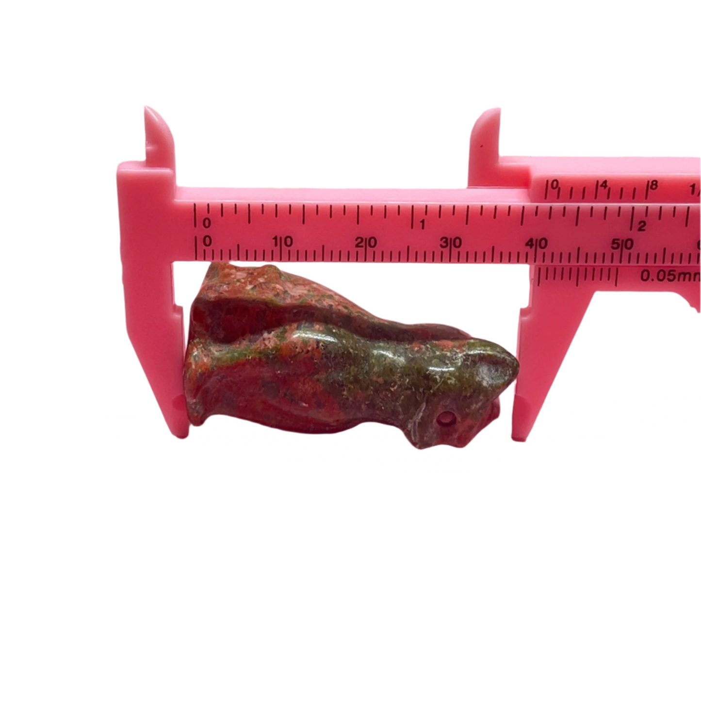 Unakite Cat Carving