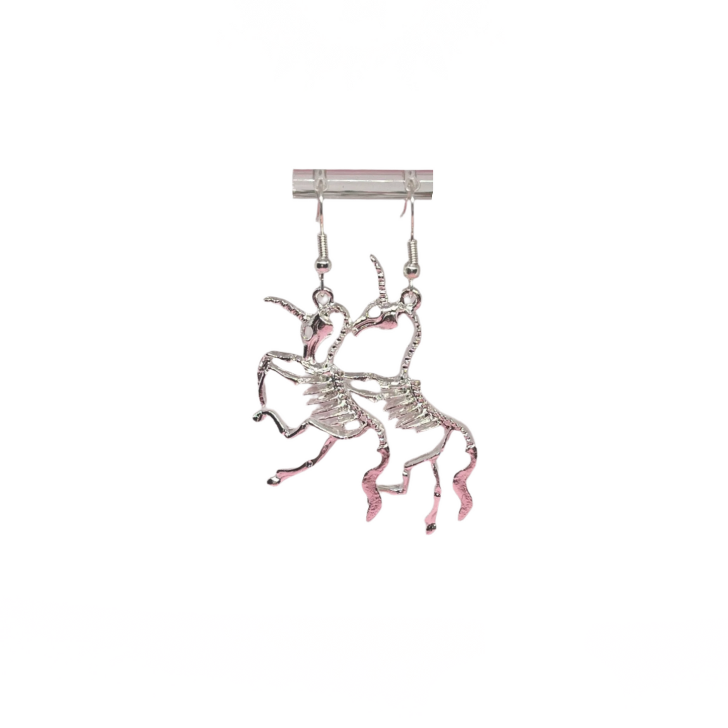 Skeleton Unicorn Earrings