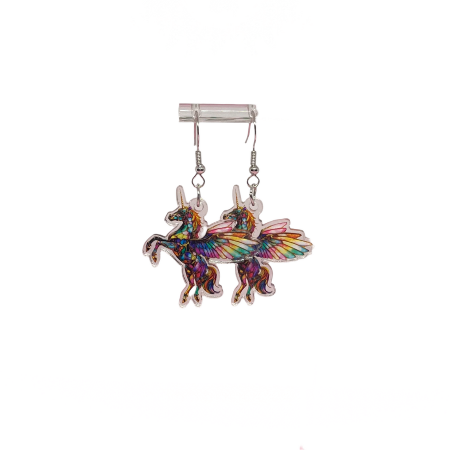 Acrylic Unicorn Earrings
