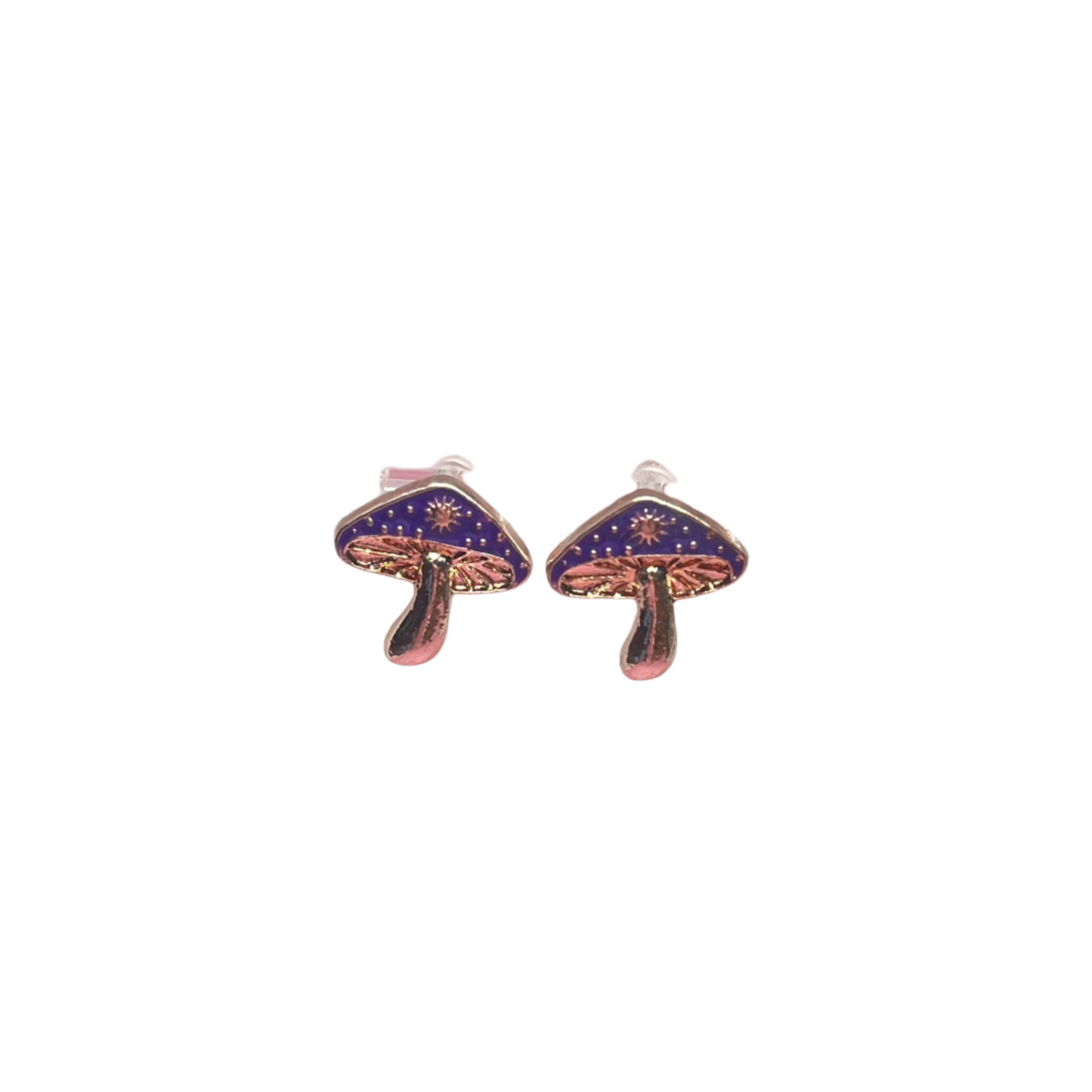 Mushroom Stud Earrings