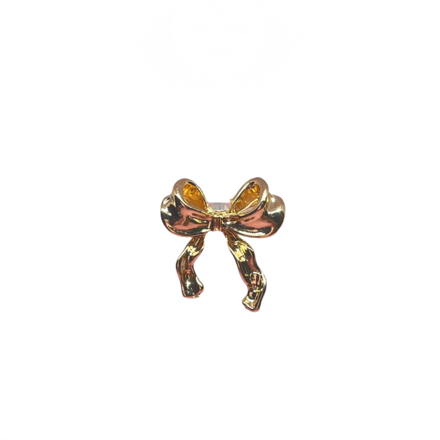 Gold Bow Earrings