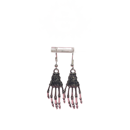 Skeleton Hand Earrings