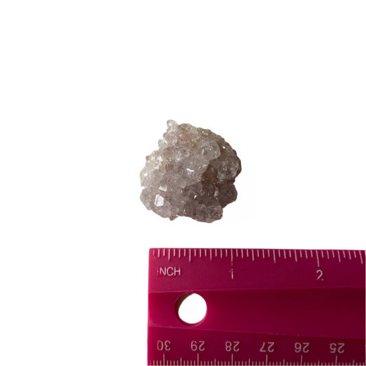 Pink Amethyst, The Promise Untold, enhances intuition and calm, promotes divine love and higher perspective, heart, third eye and crown chakras, spiritual healing talisman