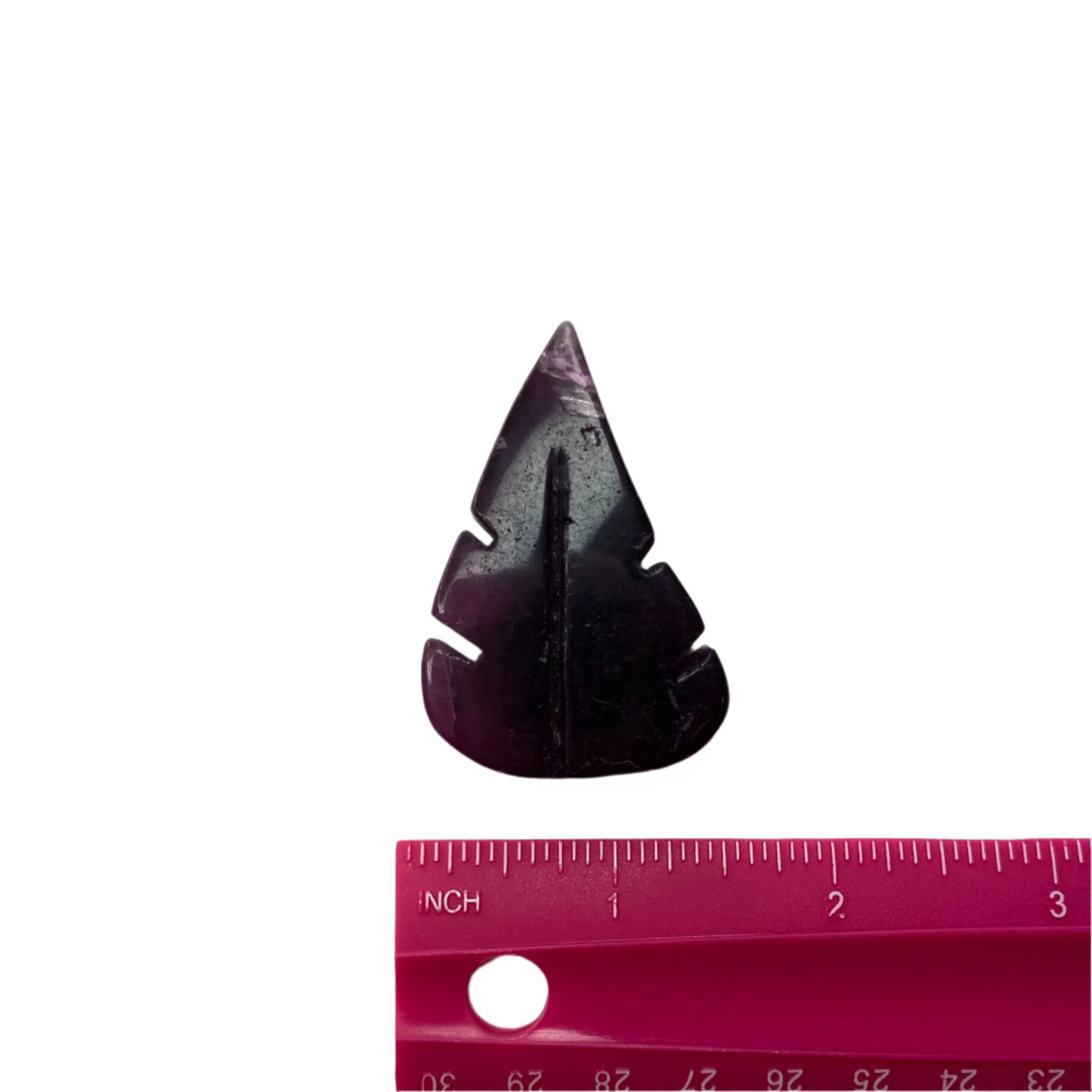 Purple Fluorite Leaf