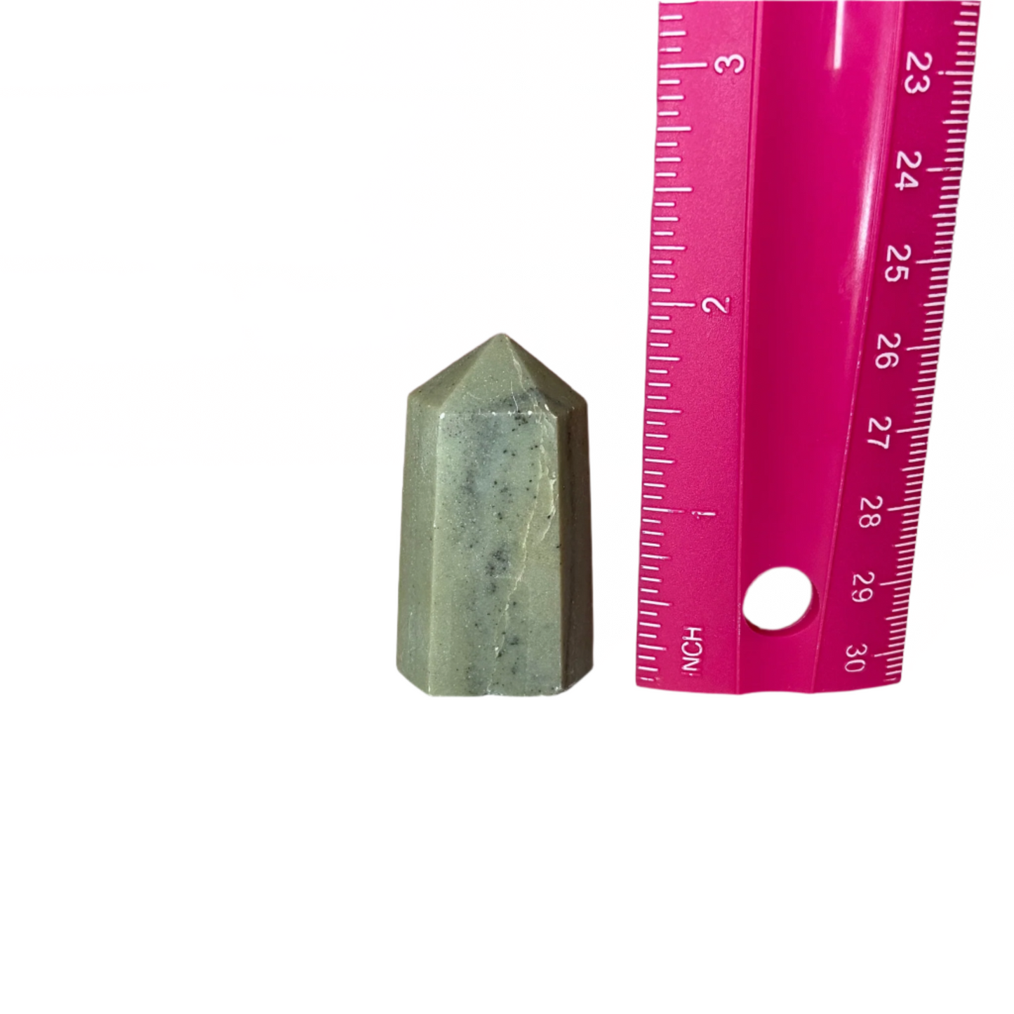 Dendritic Green Opal Tower