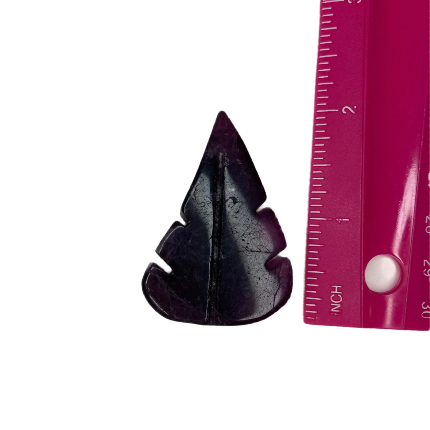 Purple Fluorite Leaf