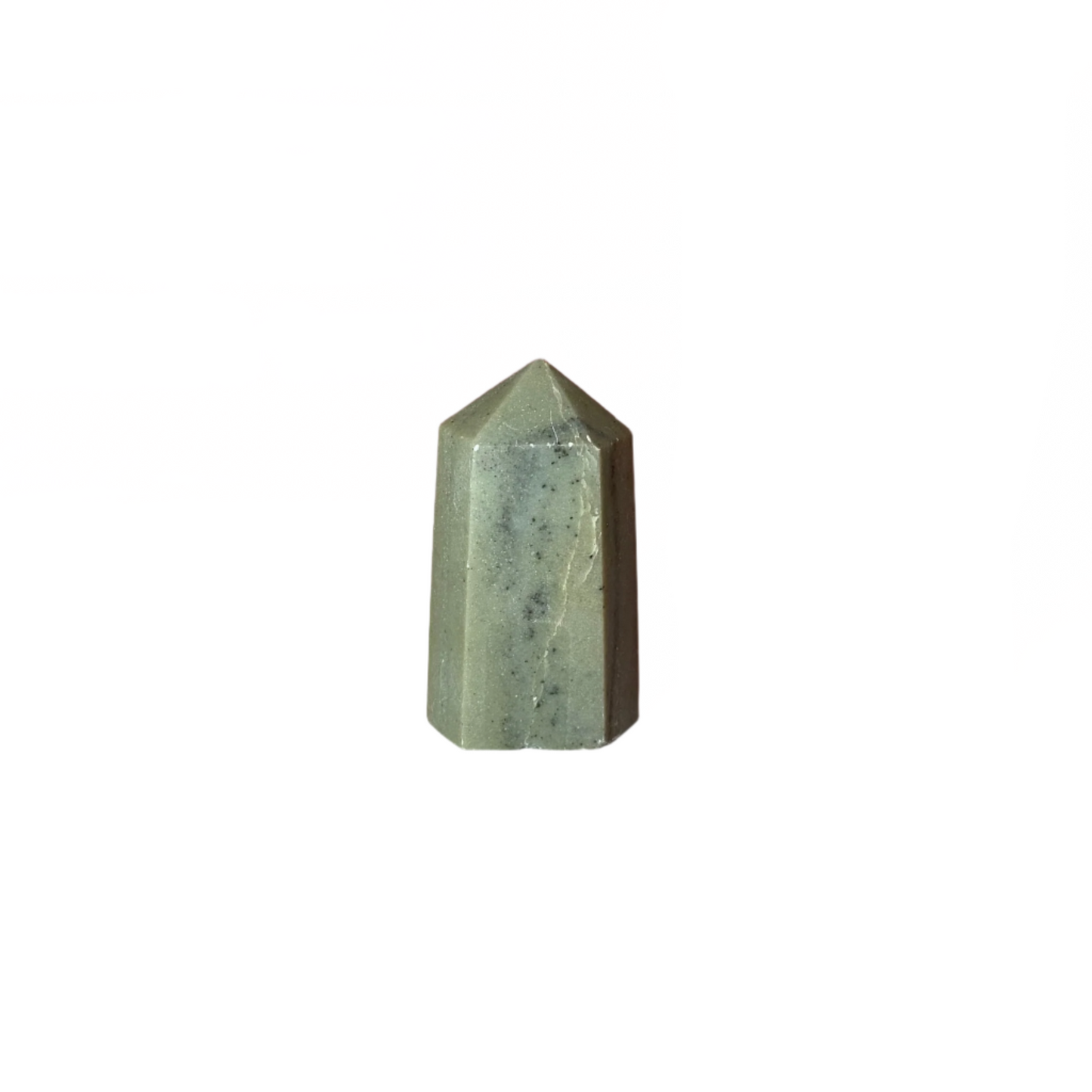 Dendritic Green Opal Tower