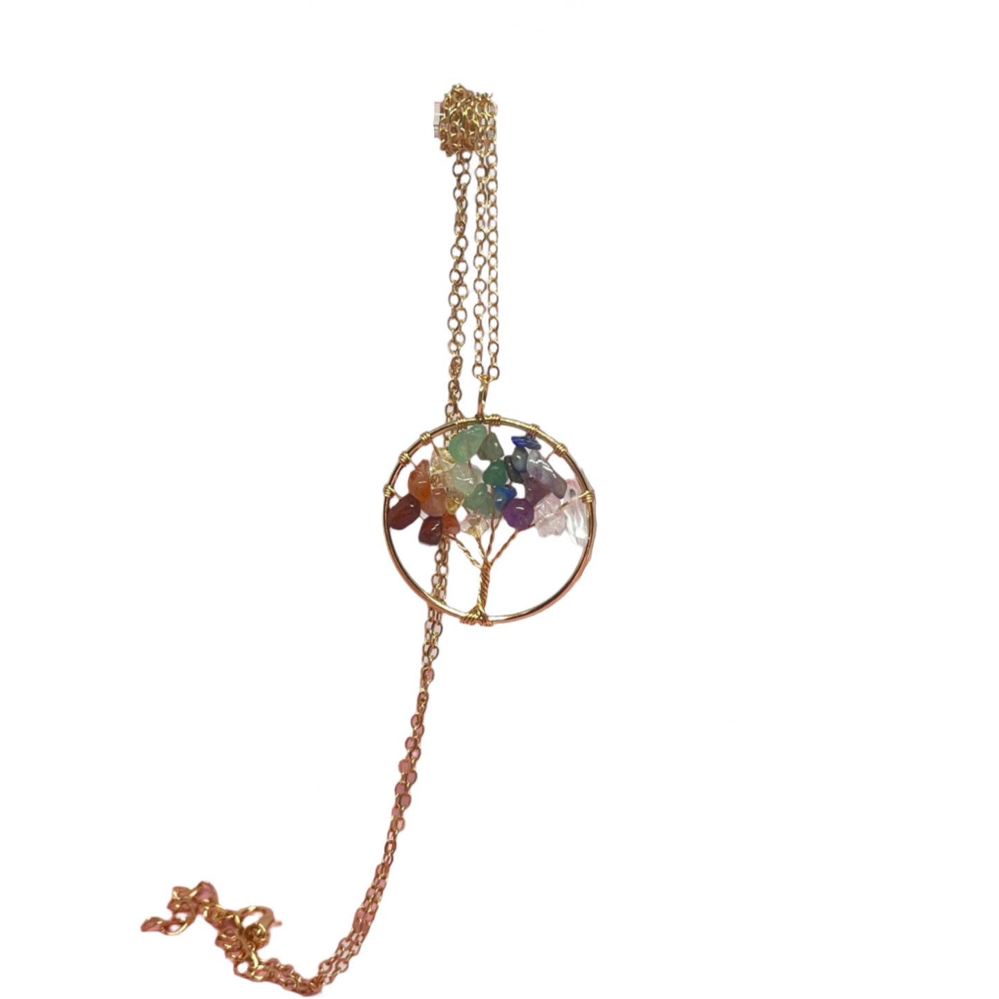 7 Chakra Tree of Life Necklace