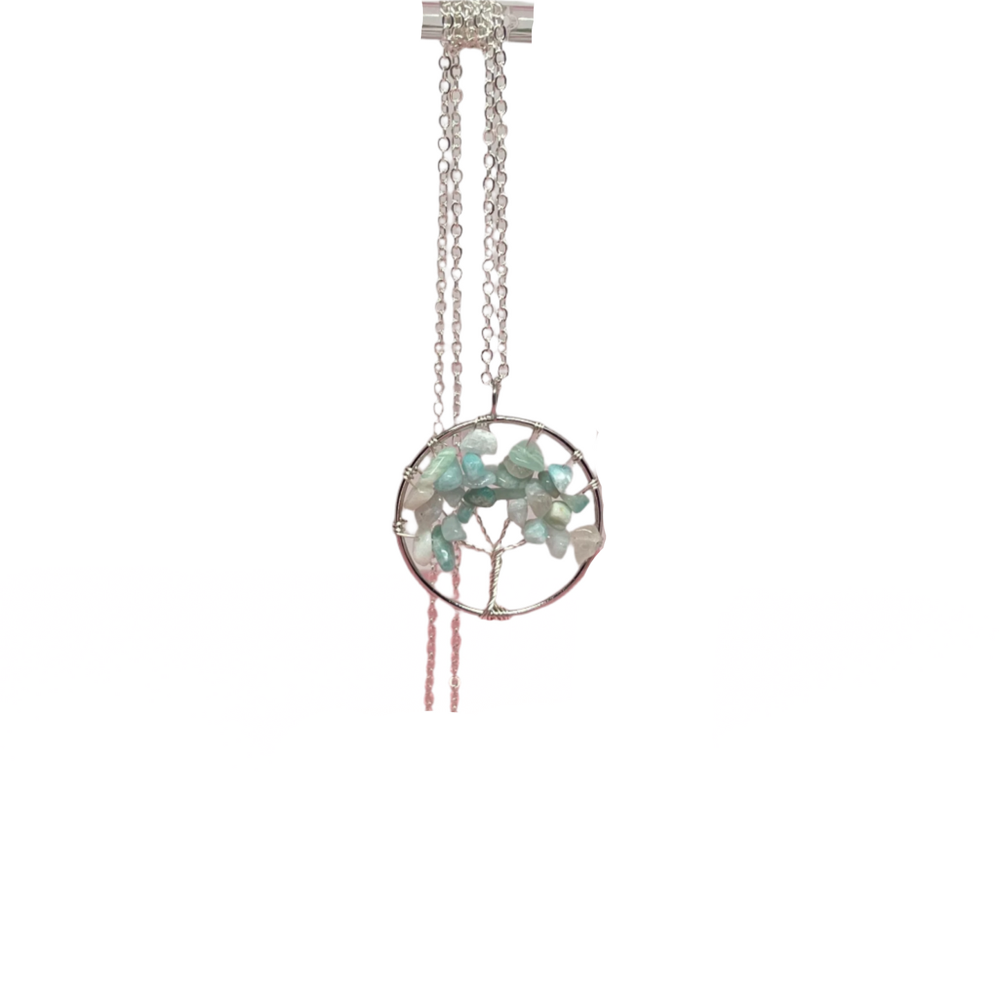 Amazonite Tree of Life Necklace