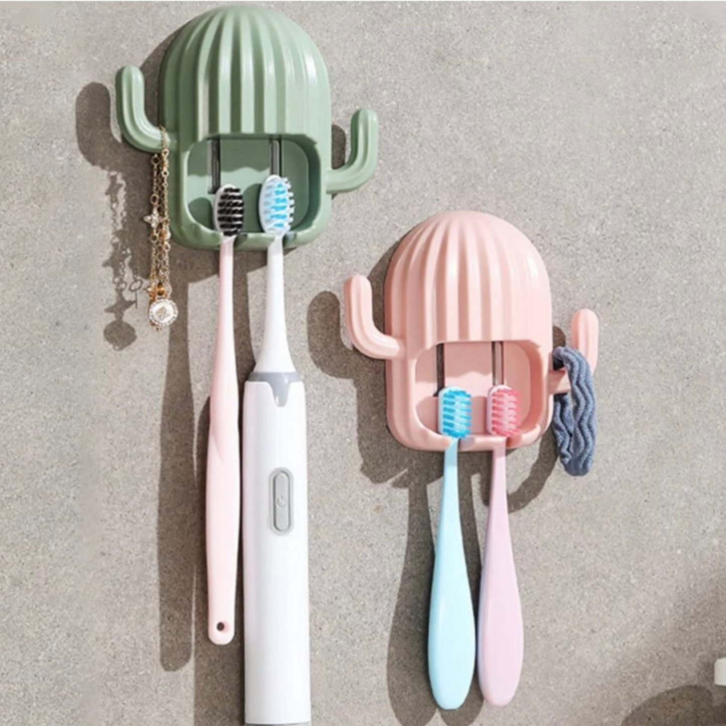 Cactus Toothbrush Holder