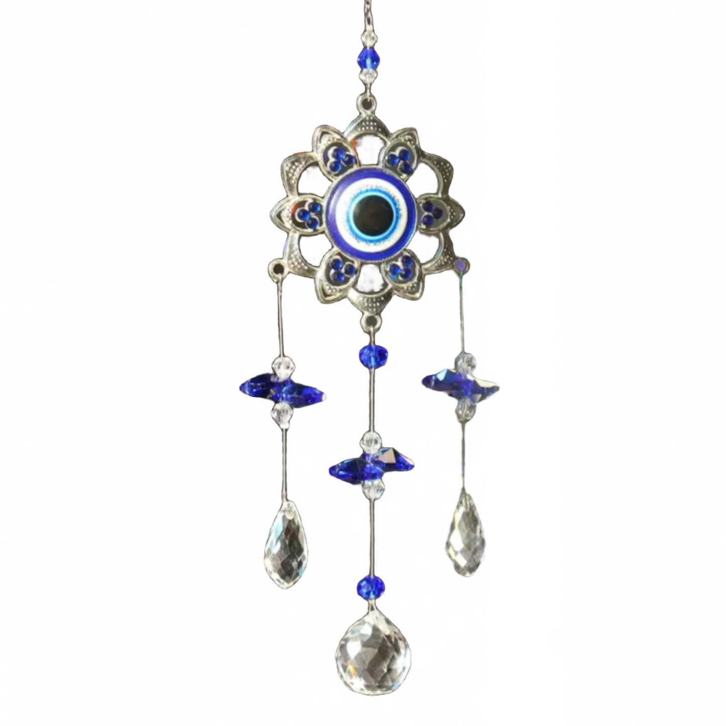 Flower Evil Eye Suncatcher