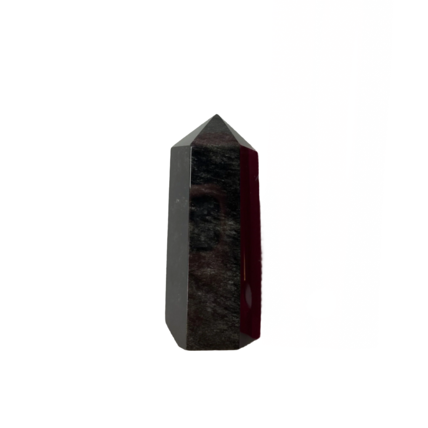 Silver Sheen Obsidian Tower
