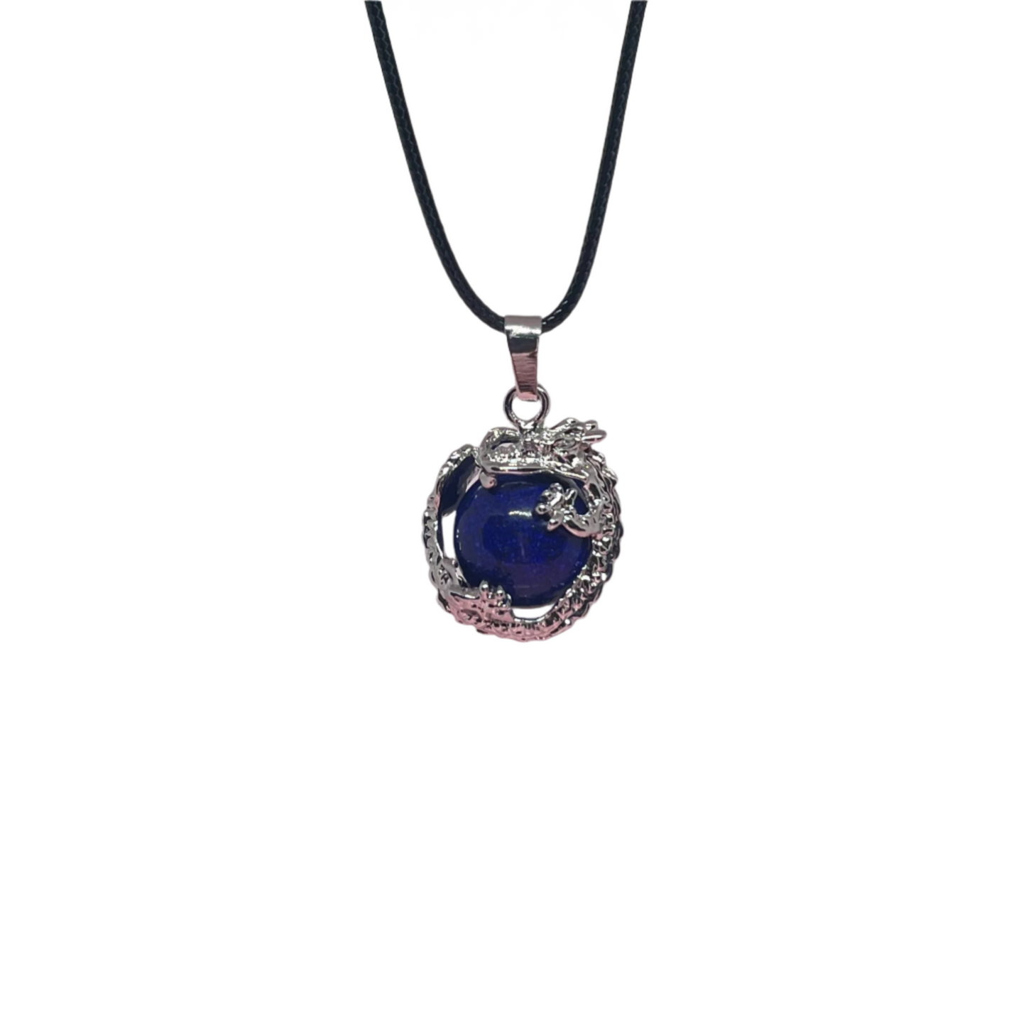 Lapis Lazuli Dragon Necklace