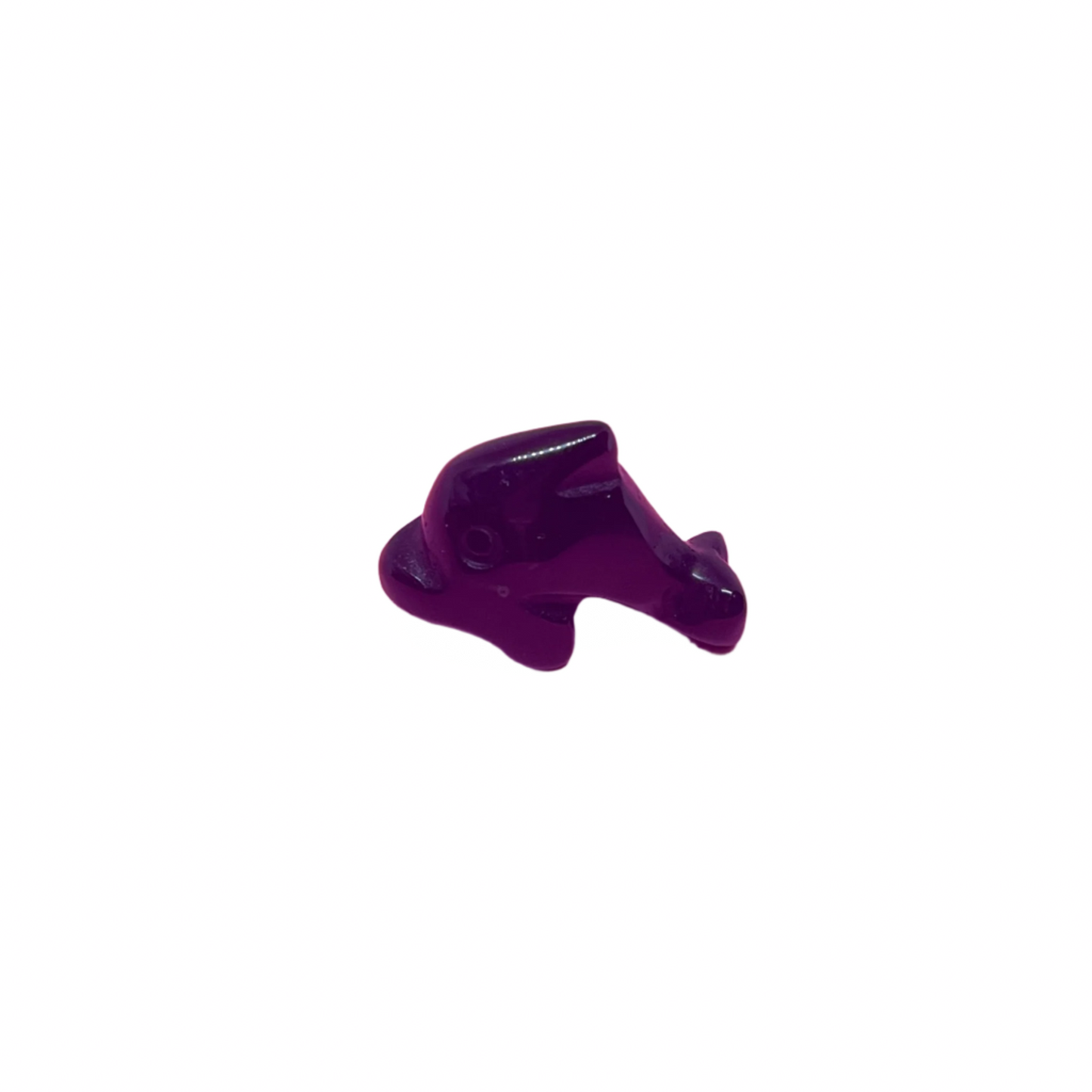 Obsidian Dolphin Carving