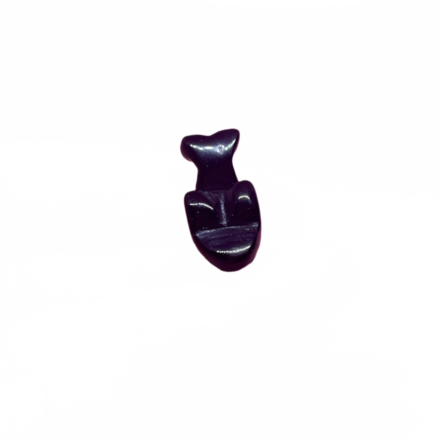 Obsidian Dolphin Carving