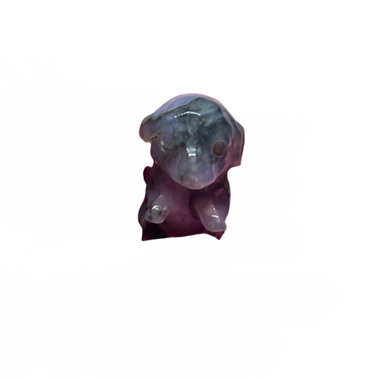 Moss Agate Dog