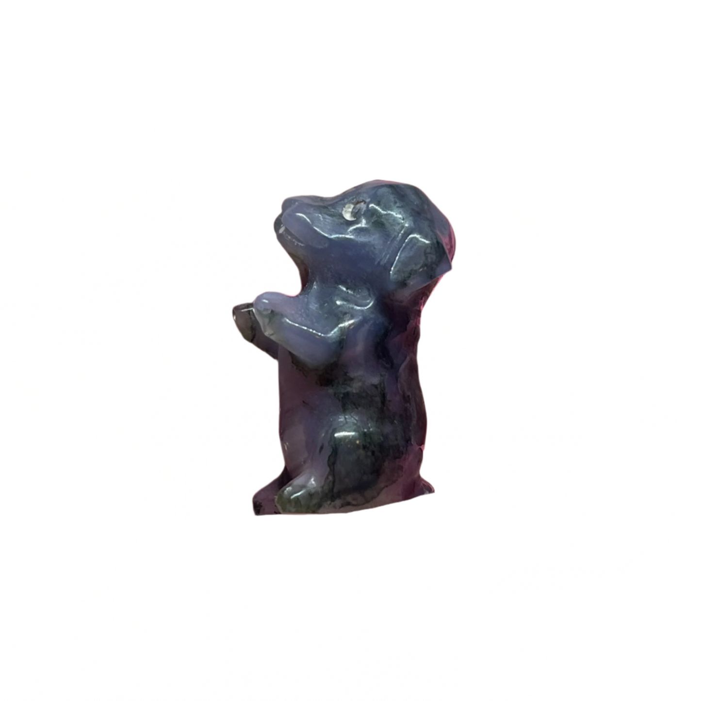 Moss Agate Dog