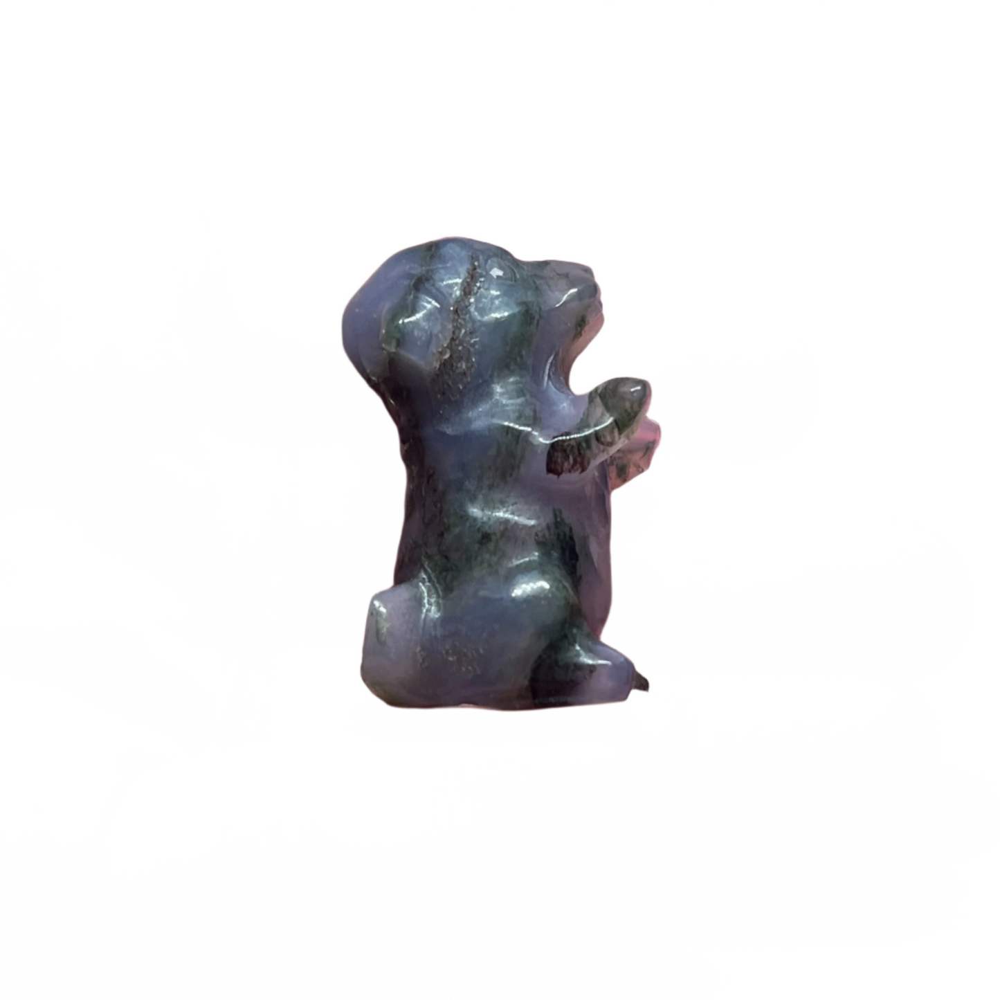 Moss Agate Dog