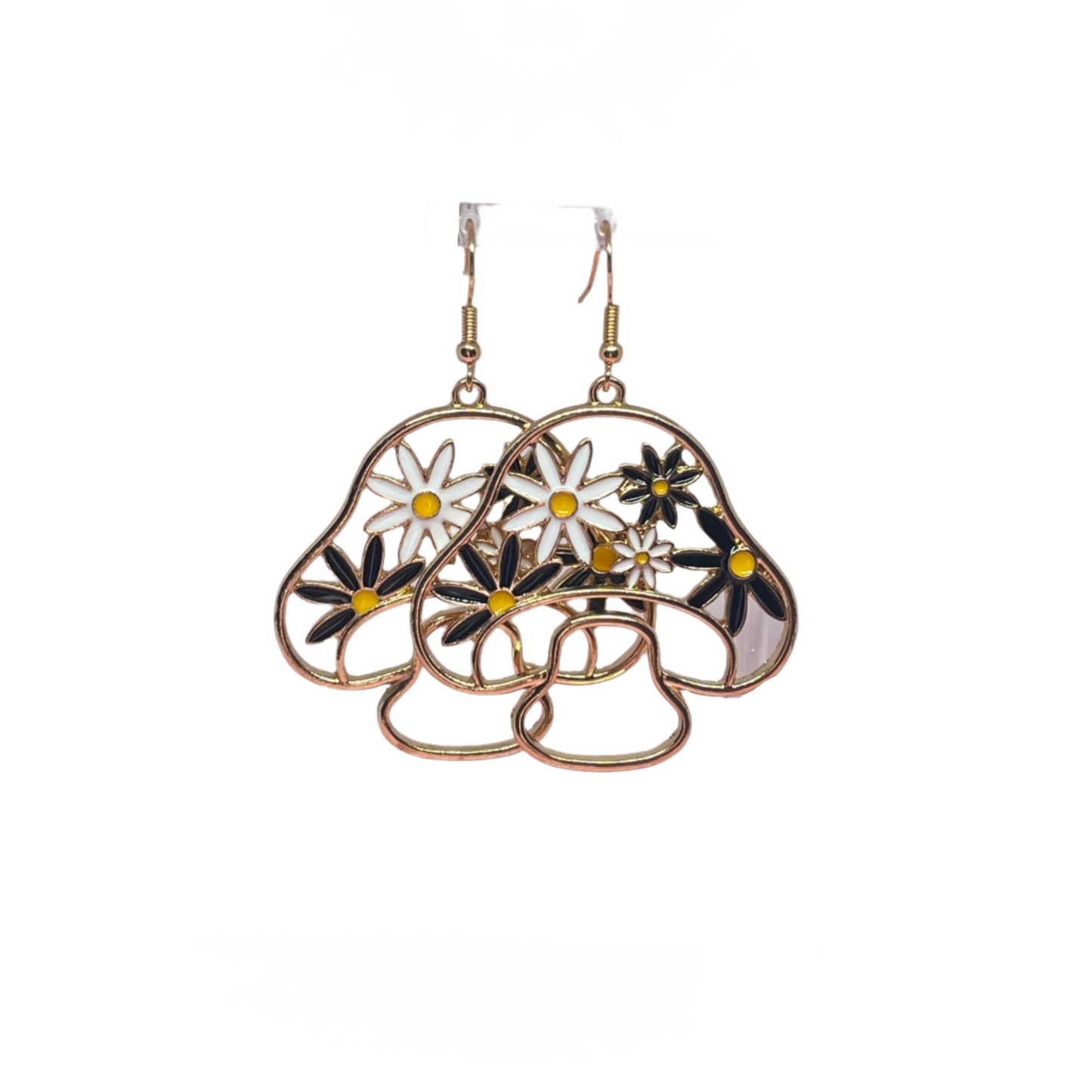 Flower Mushroom Earrings