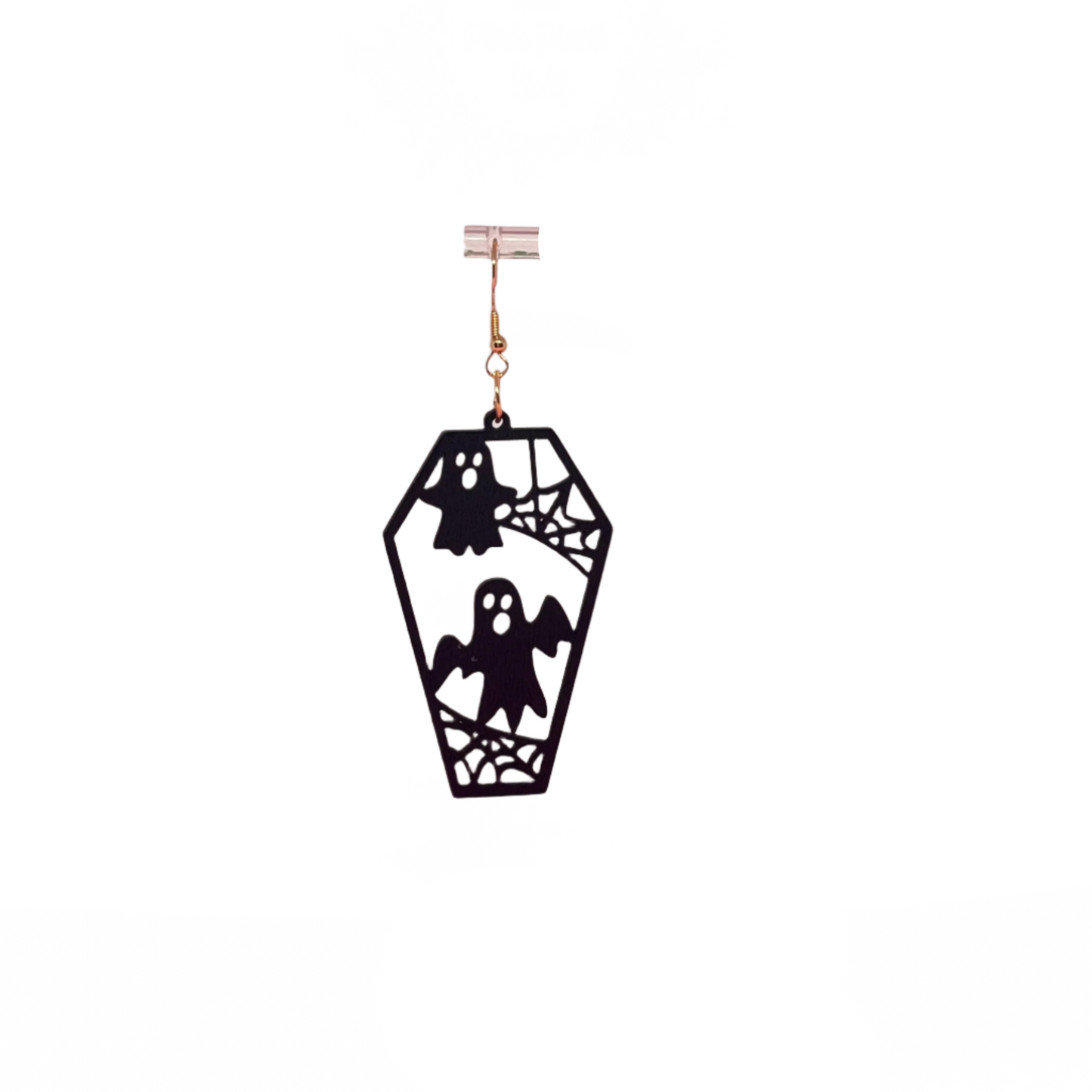 Ghost Coffin Earrings