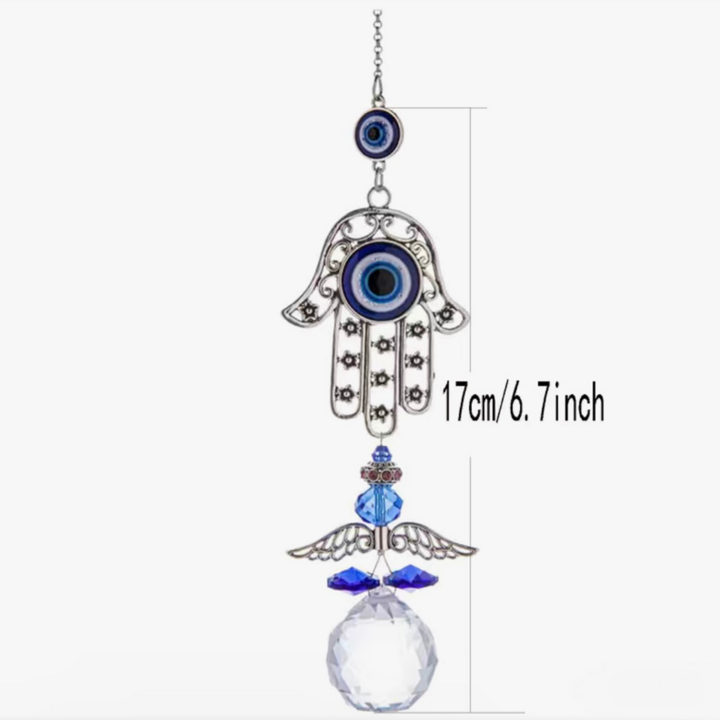 Hand Evil Eye Suncatcher