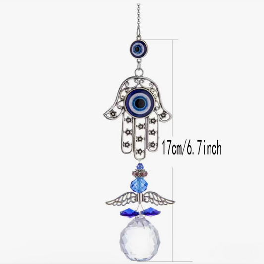 Hand Evil Eye Suncatcher