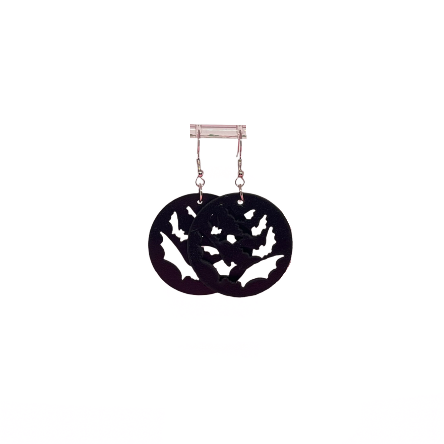 Faux Leather Earrings