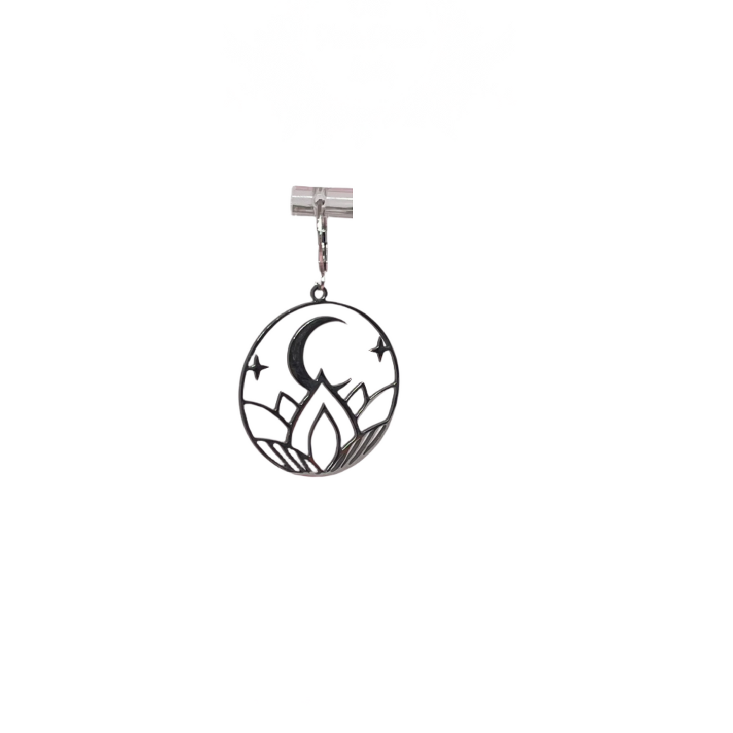 Lotus Moon Earrings