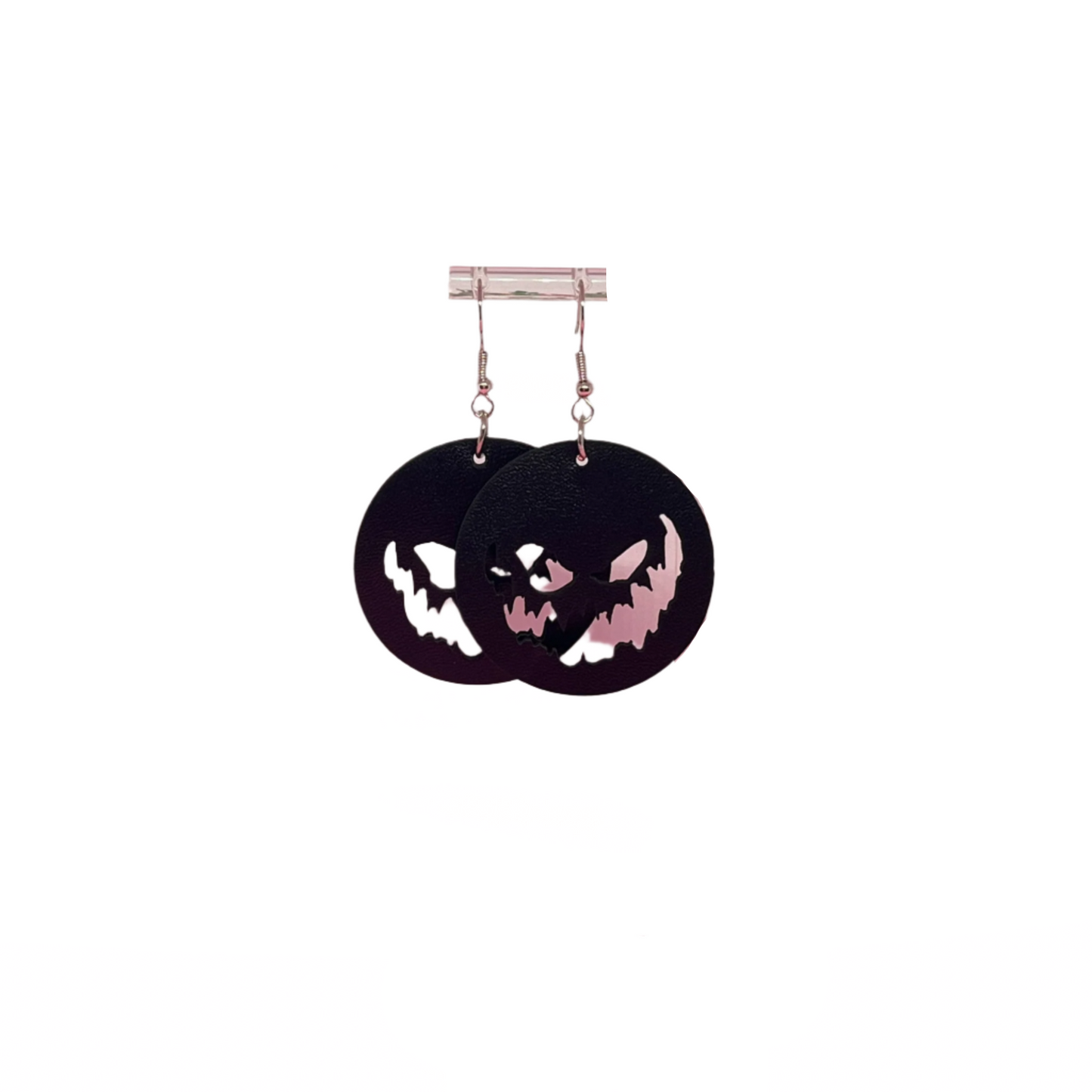 Faux Leather Earrings