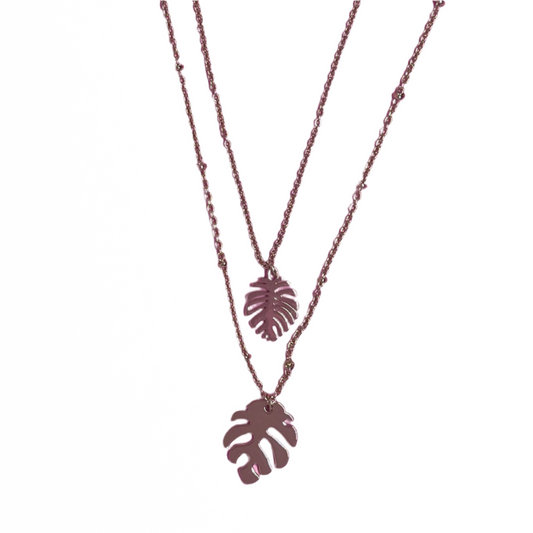 Monstera Necklace