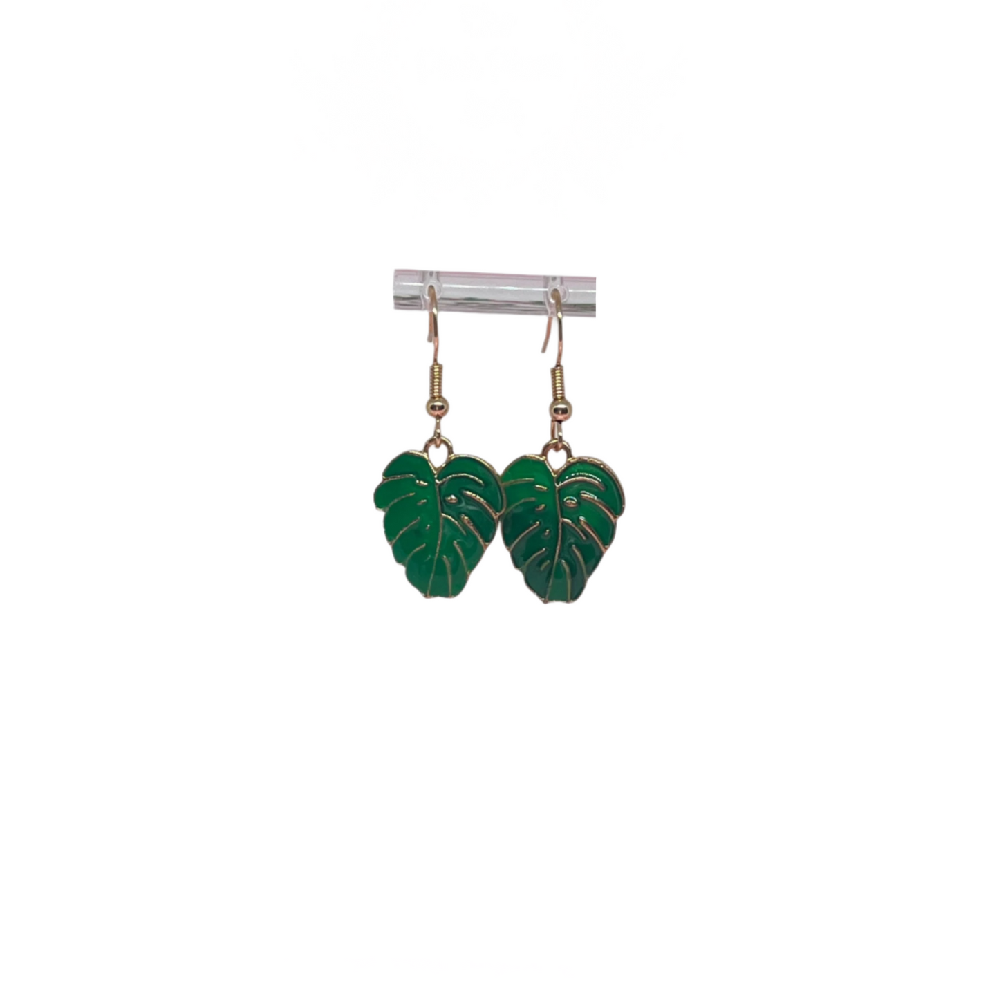 Monstera Leaf Earrings