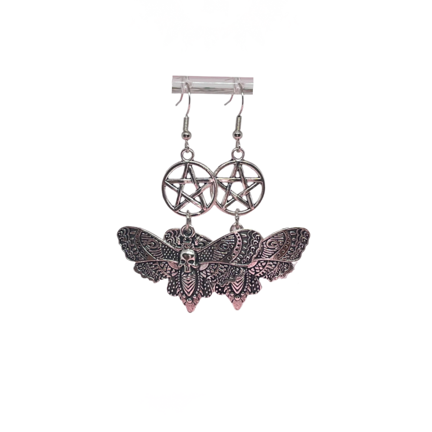 Death Moth Earrings