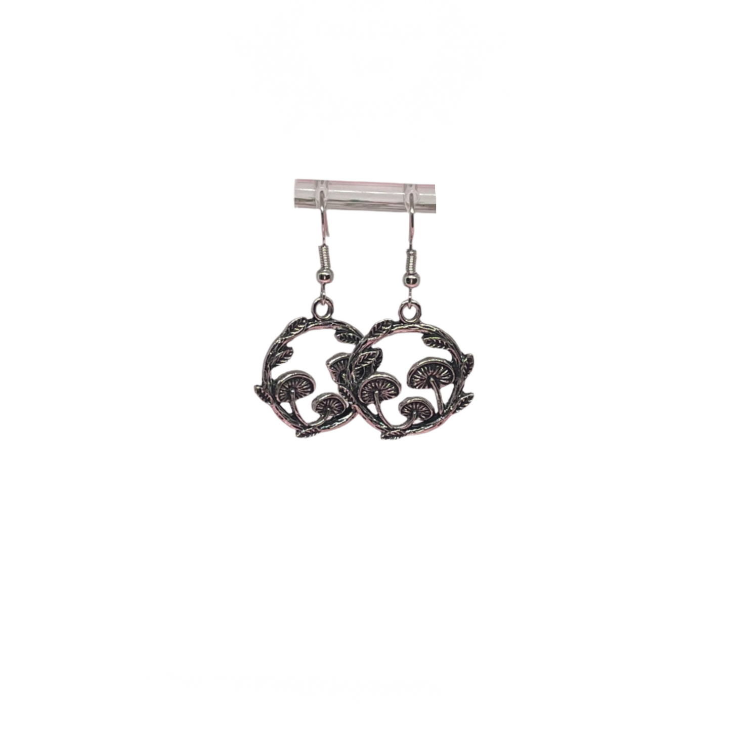 Forager's Wreath Mushroom Earrings