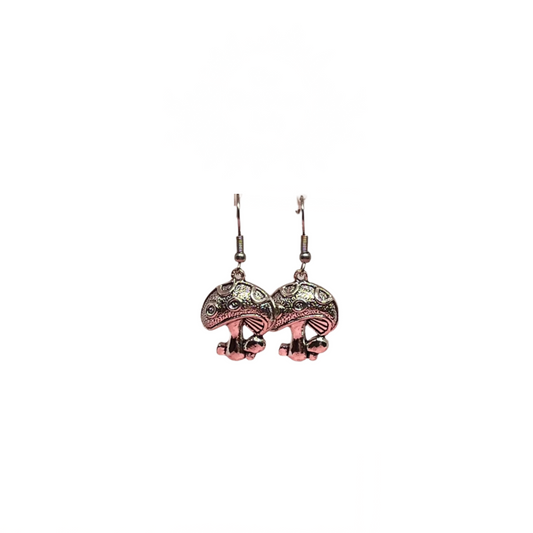 Mushroom Earrings