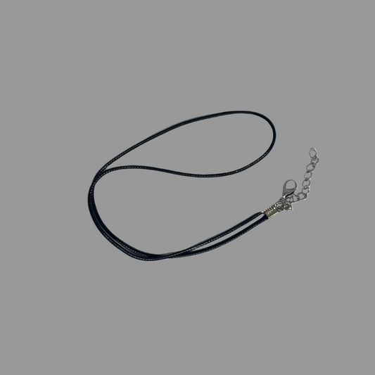 Multiple color cord necklace on adjustable cord, colorful jewelry accessory gift