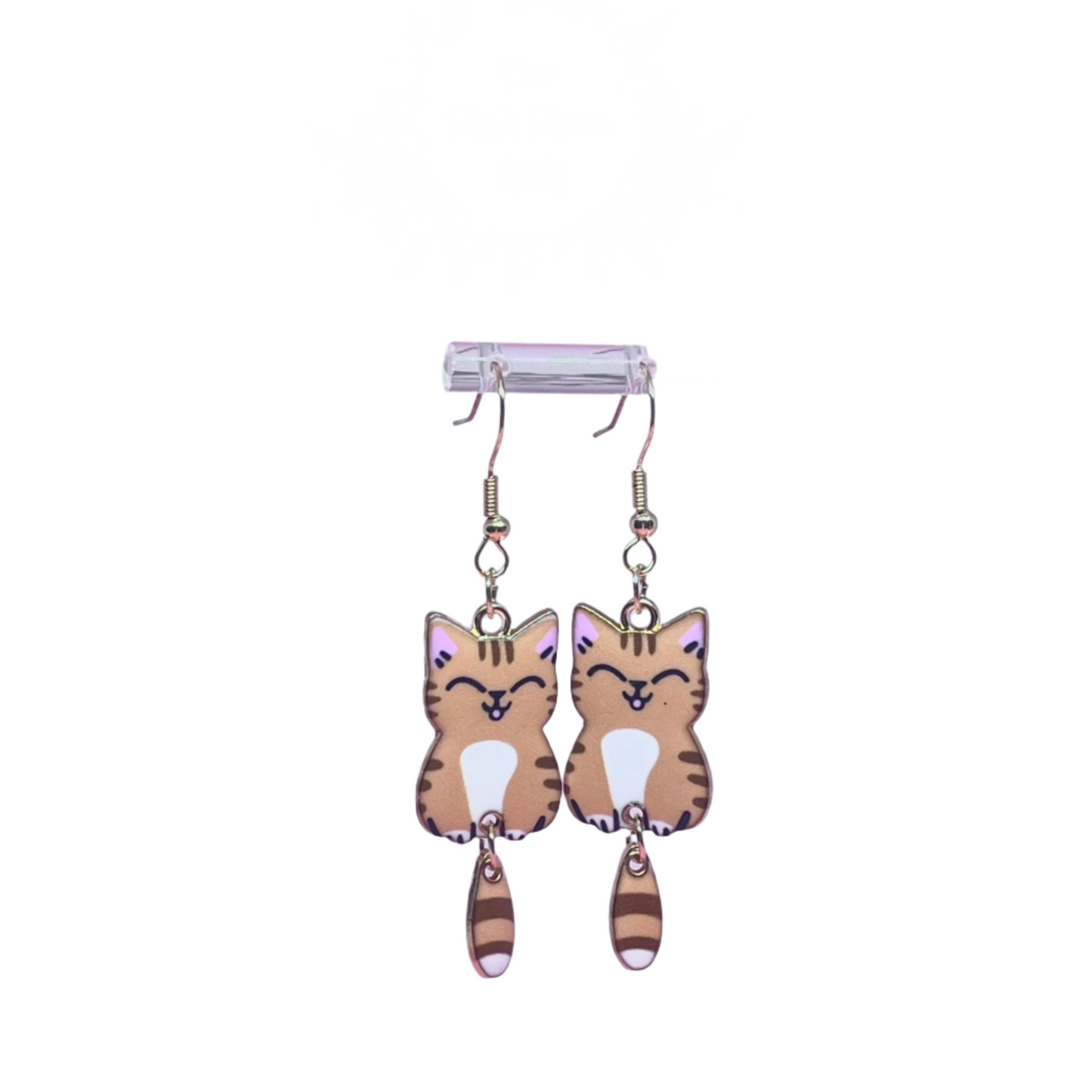Cat Dangle Earrings