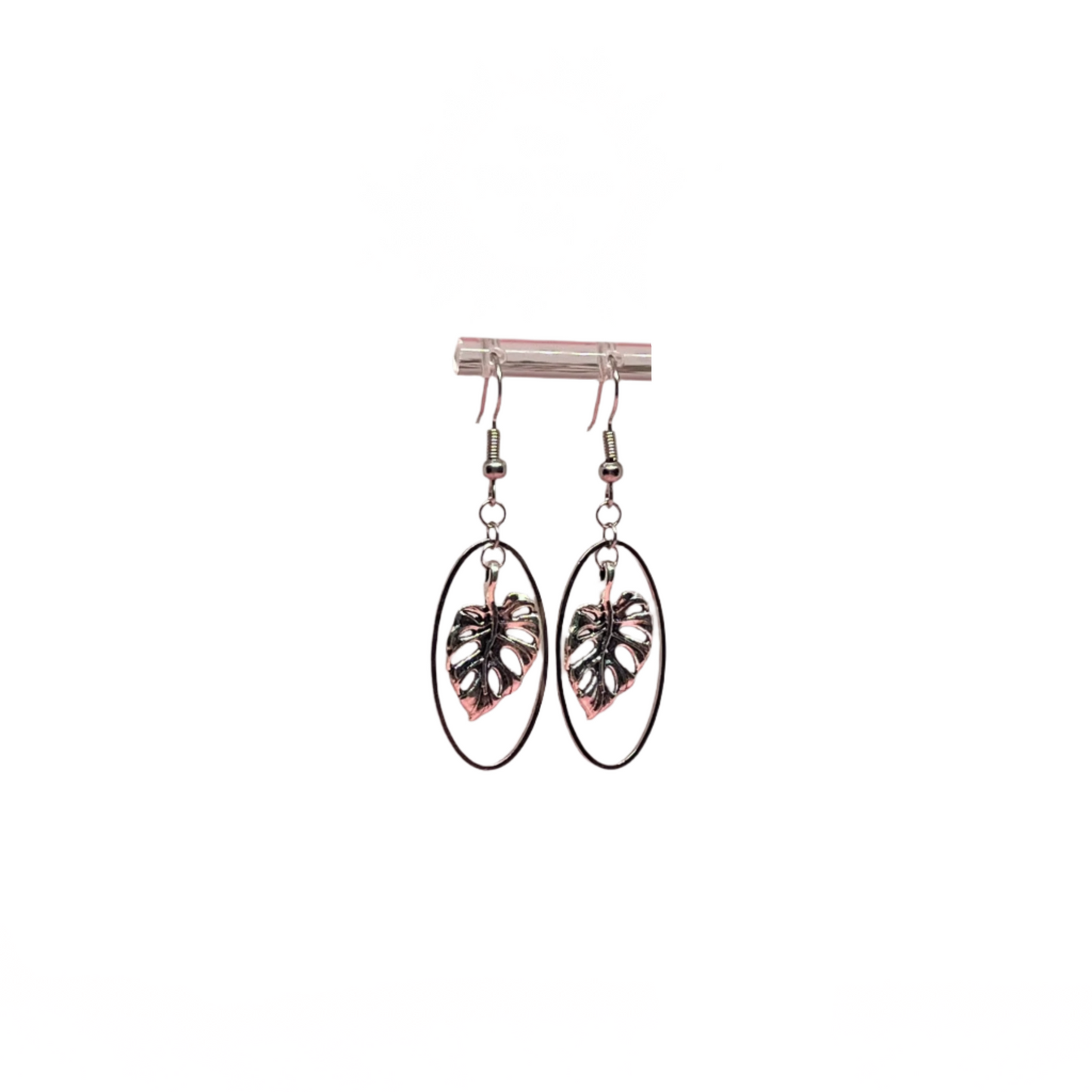 Monstera Earrings