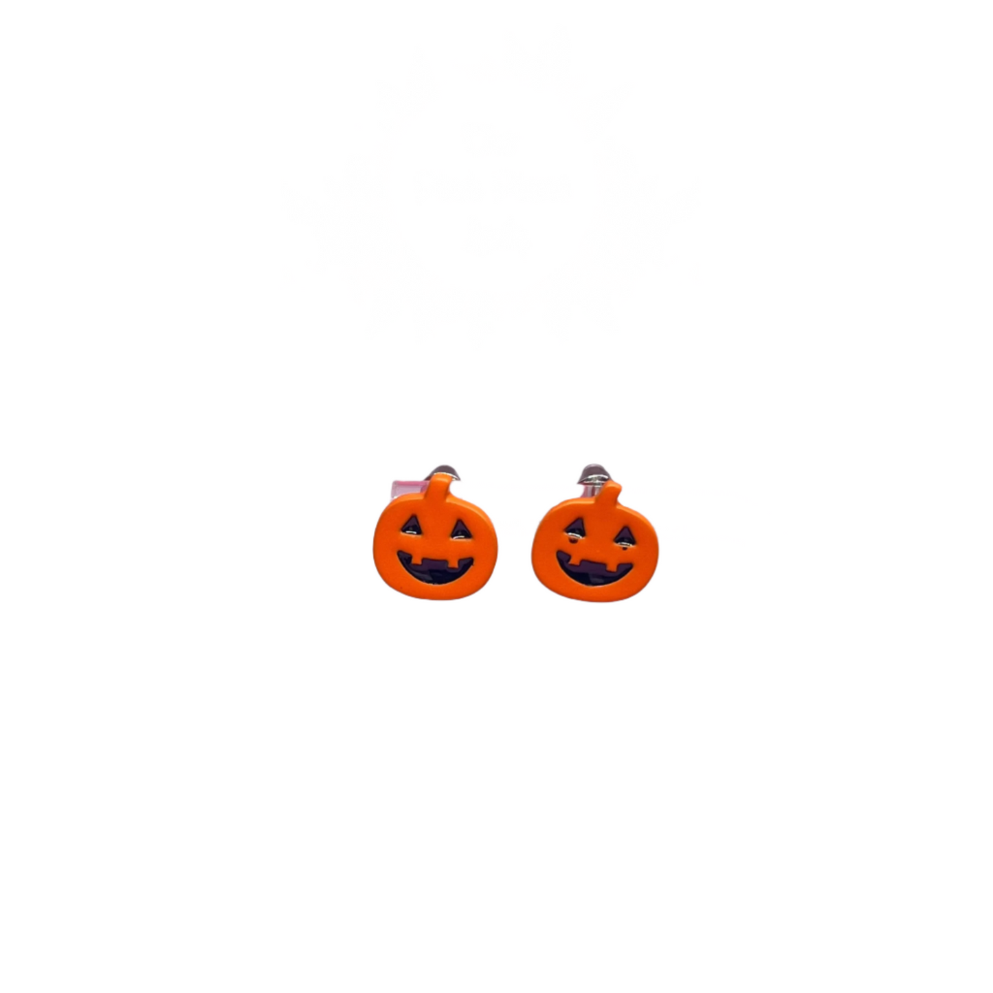 Jack-o'-lantern Stud Earrings