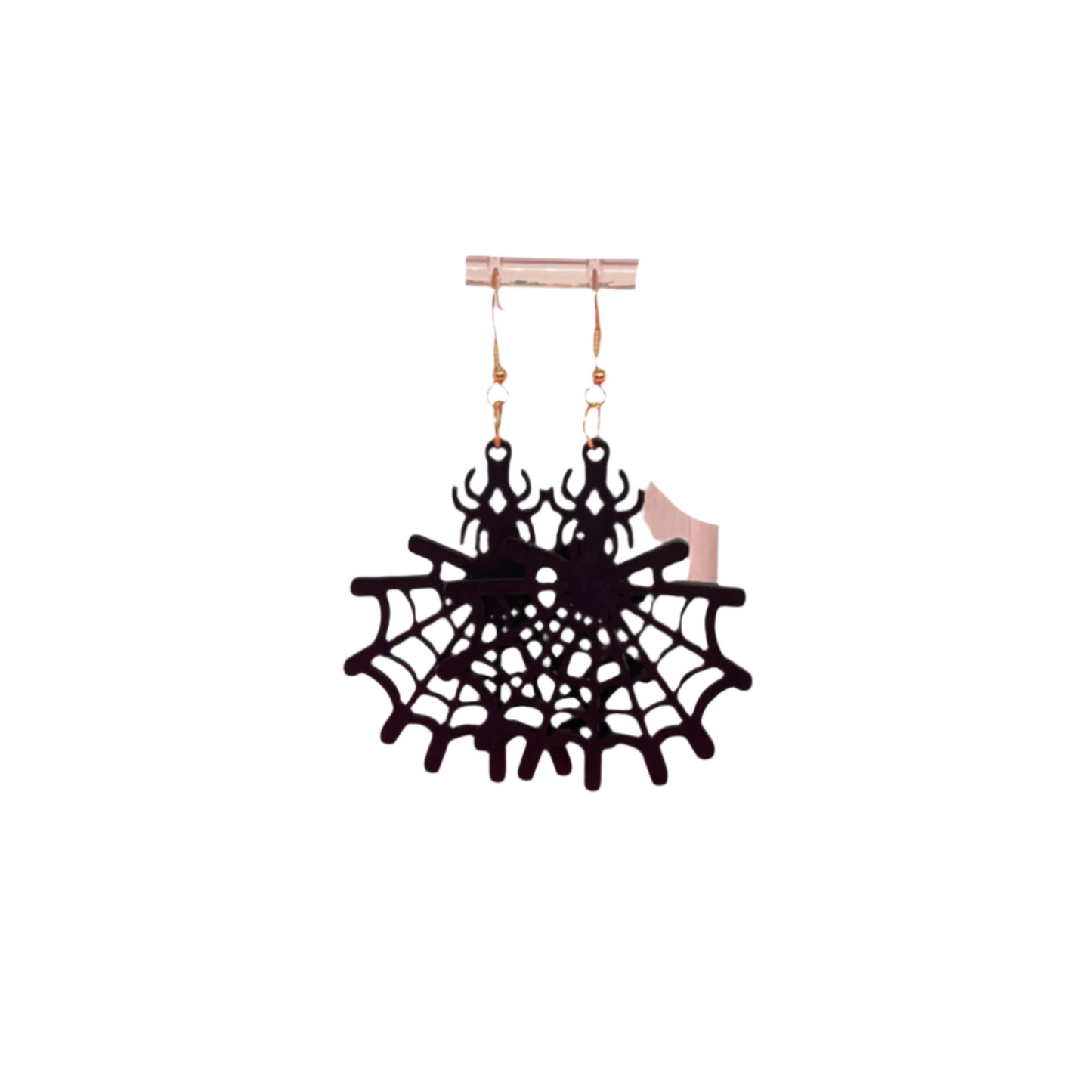 Spider Web Earrings