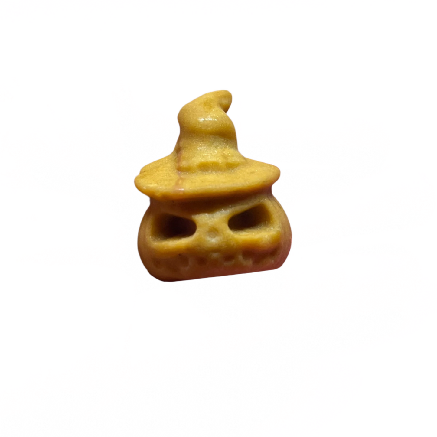 Yellow Jasper Witchy Pumpkin