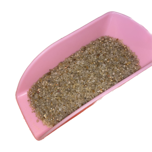 Silica sand top dressing for indoor plants