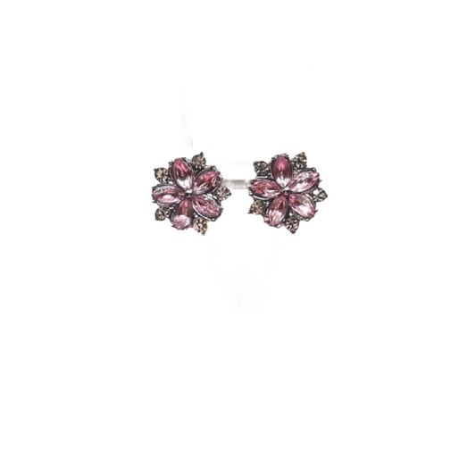 Floral Earrings & Necklace Set