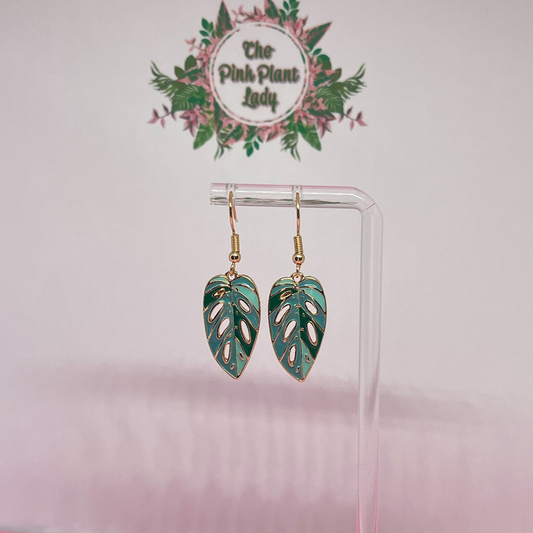 Monstera Adansonii Earrings