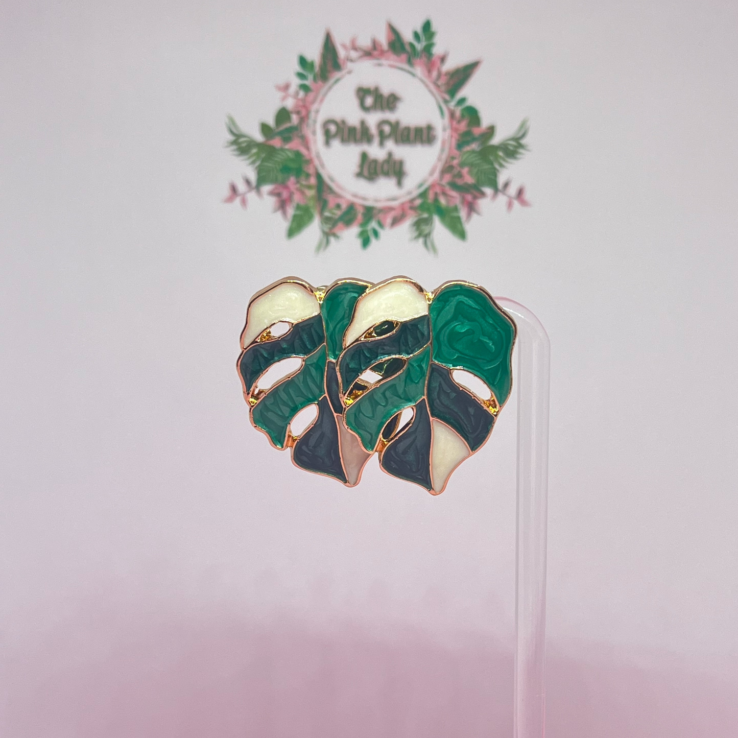 Monstera Leaf Earrings