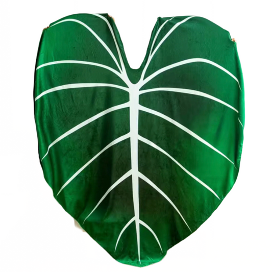 Leaf Throw Blanket