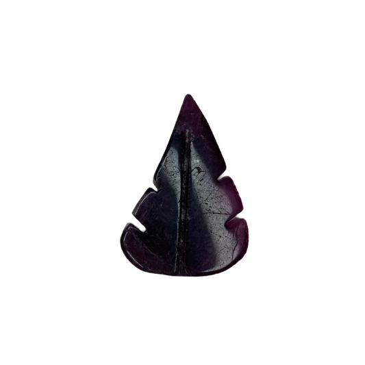 Purple Fluorite Leaf