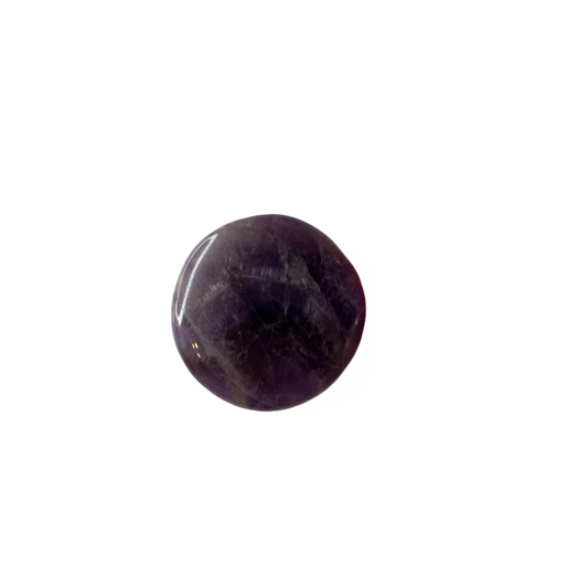 Amethyst Cookie Palm Stone