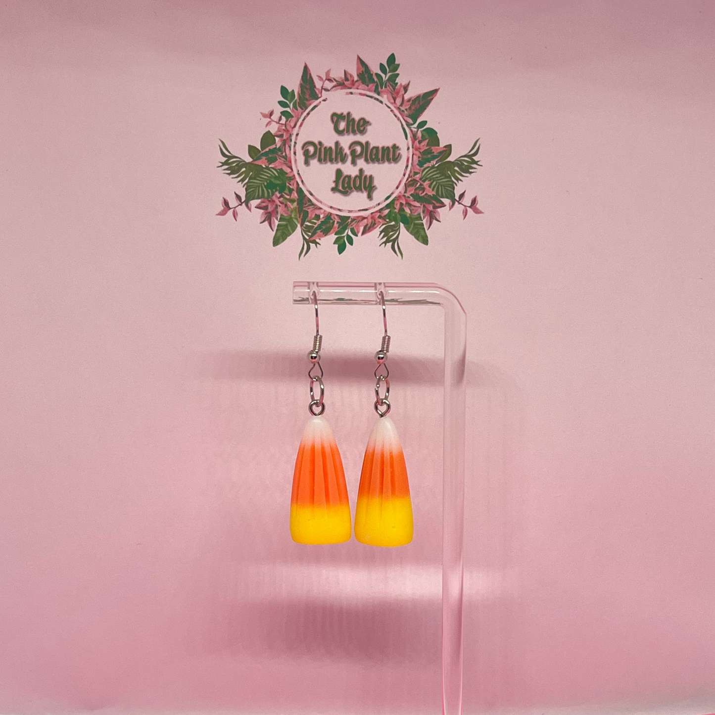 Candy Corn Earrings