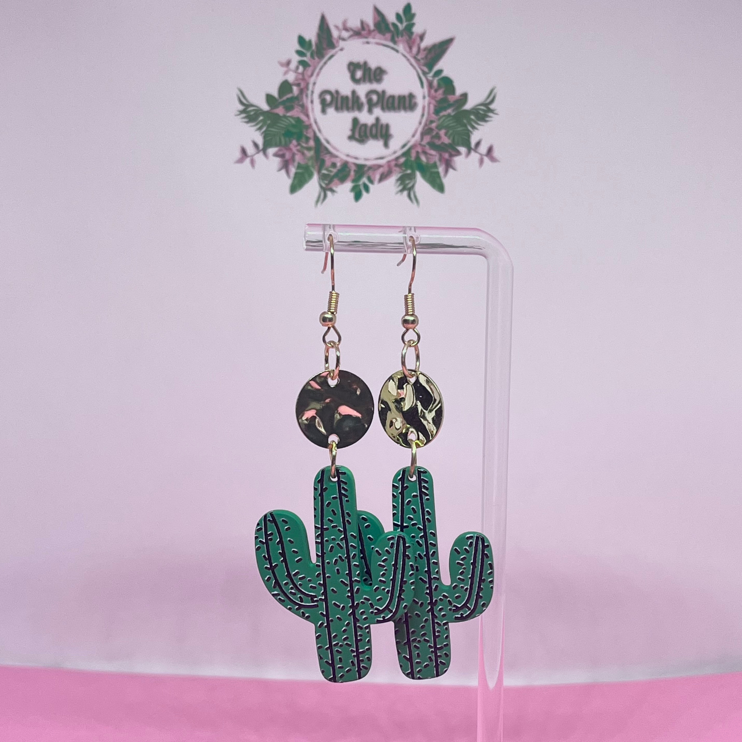 Cactus Dangle Earrings